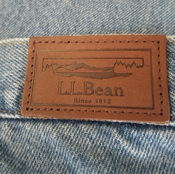L.L. Bean Denim Light Wash Jeans 40x30 Men - Picture 4 of 6